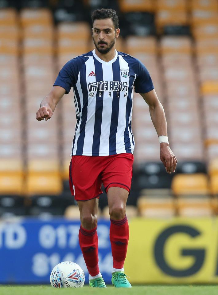  Nacer Chadli has been told he can leave West Brom