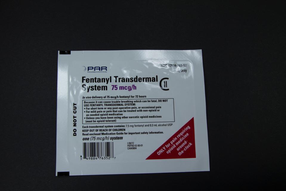  Fentanyl can be obtained in surgical patches and is used in palliative care