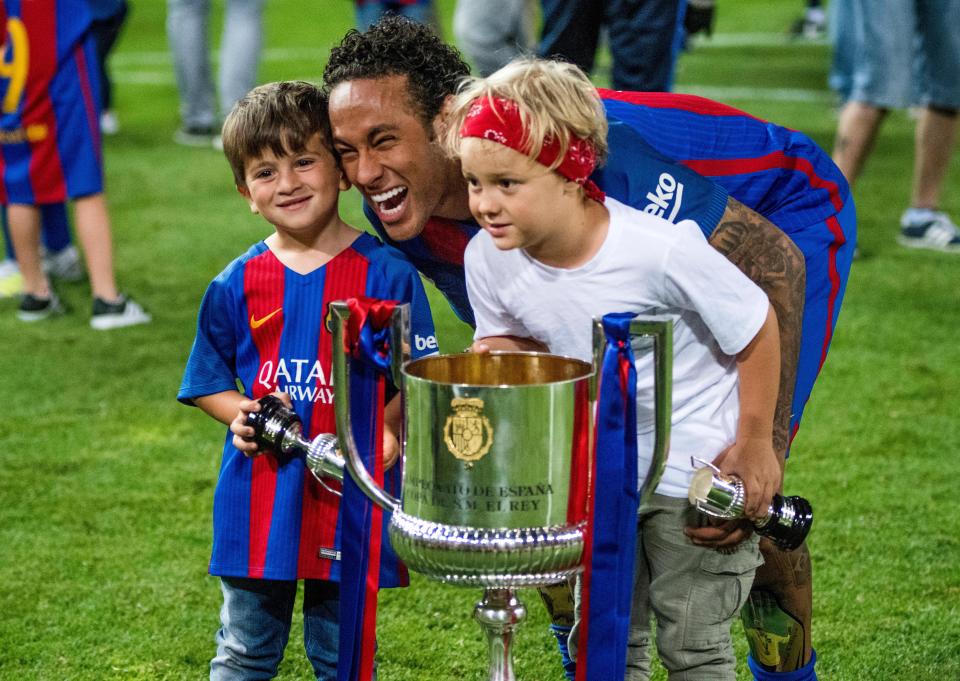  Neymar’s son will also benefit from the record transfer fee