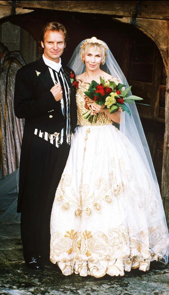  Sting and Trudie wed on August 20 1992