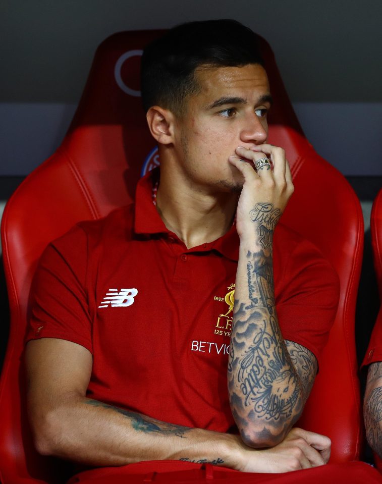  Philippe Coutinho continues to be linked with a move to Barcelona