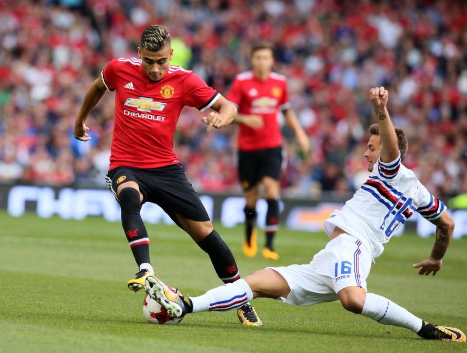  Andreas Pereira will also play a big part for Jose Mourinho next season