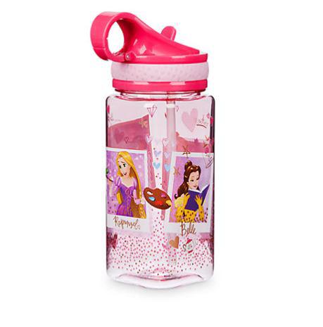  This Rapunzel and Belle pink water bottle costs £6.99