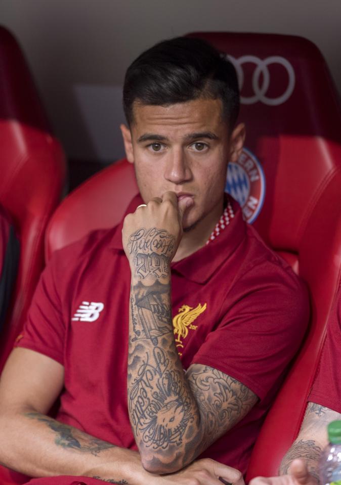  Liverpool ace Philippe Coutinho is a top target for Barcelona this summer