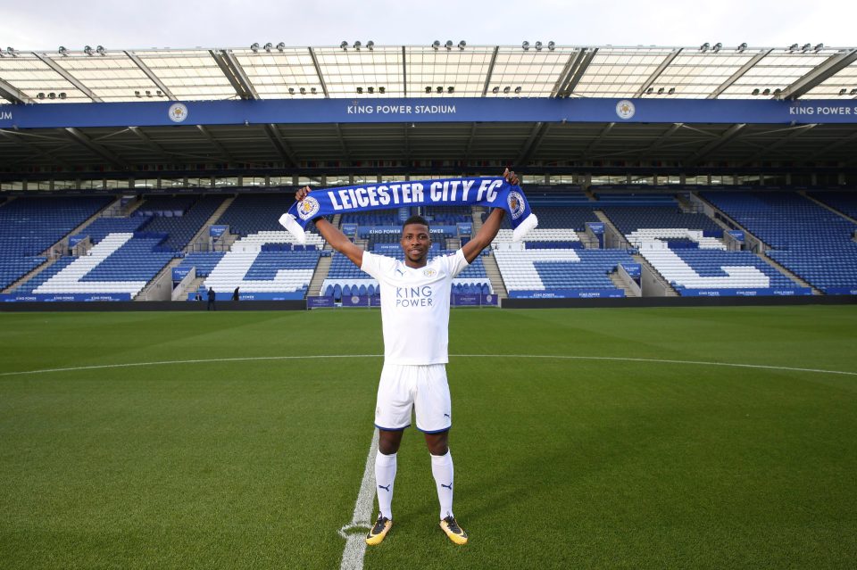  Kelechi Iheanacho completed his £25m move to Leicester