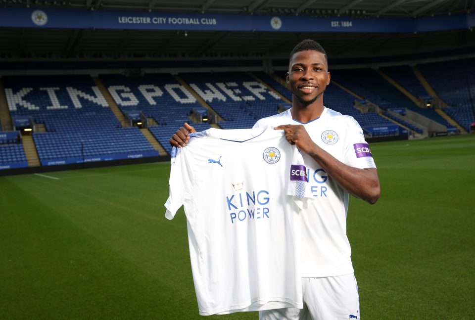  Kelechi Iheanacho signed a five-year deal with Leicester