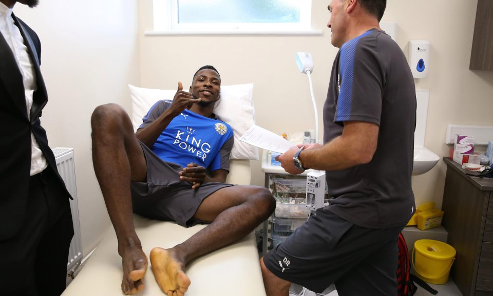  Kelechi Iheanacho is now a Leicester player after moving from Man City