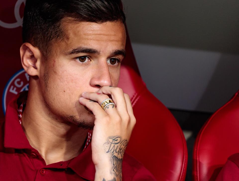  Coutinho will miss Liverpool's final friendly as he bids to return from injury