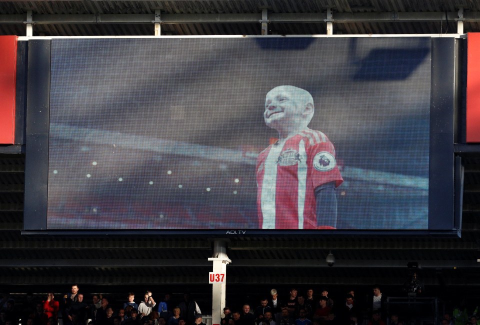 Bradley Lowery was a well-known face to Sunderland fans and was often a match-day mascot