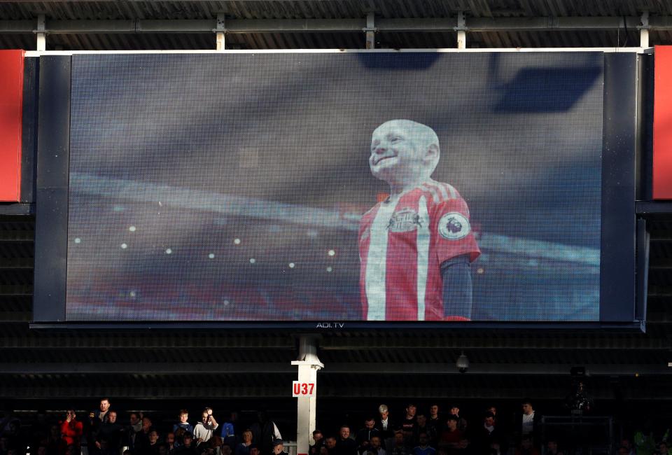  Bradley Lowery was a well-known face to Sunderland fans and was often a match-day mascot