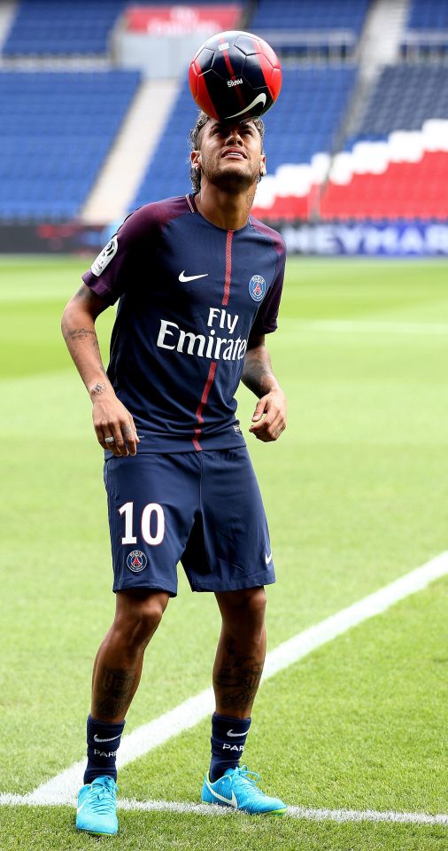  Neymar is now the world's most expensive footballer