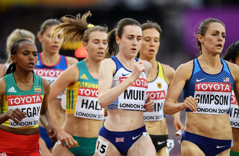  Laura Muir got her world championships challenge off to a good start by coming through the heat