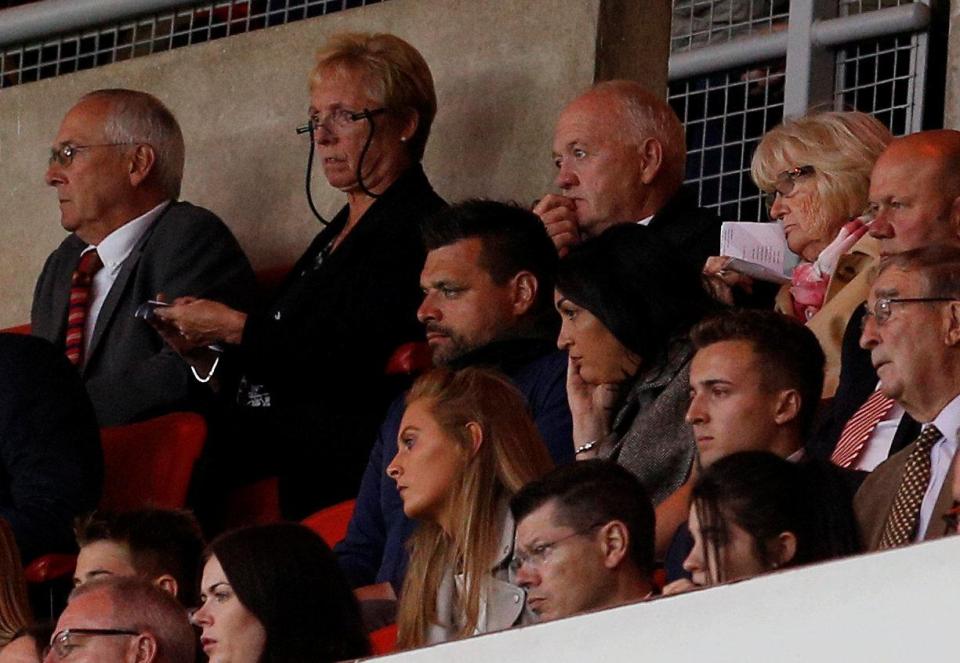  Bradley's parents Gemma and Carl Lowery were at the Stadium of Light to hear the tribute