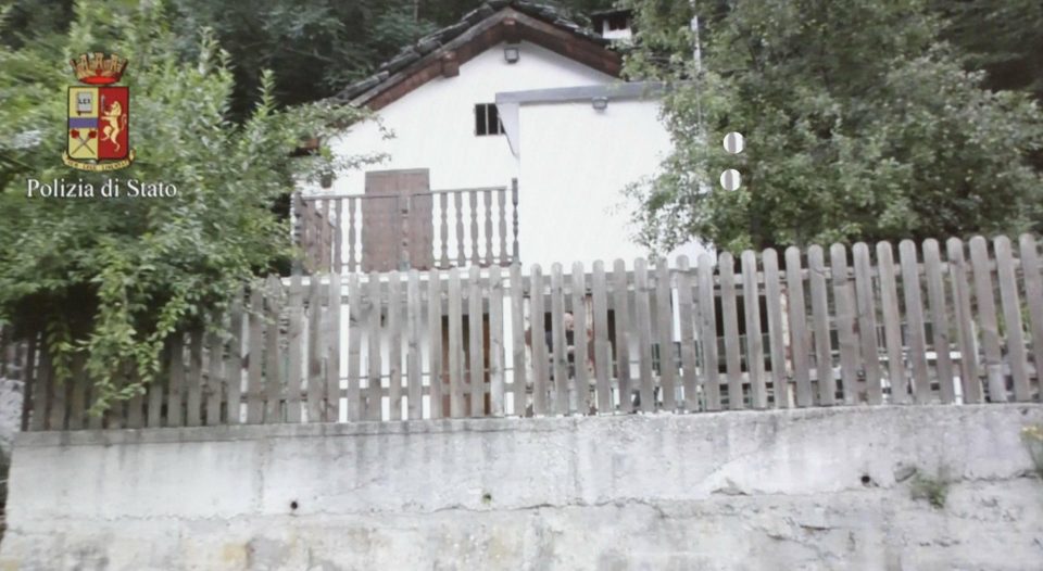  Pictured is an exterior shot of the house in Turin where she is suspected to have been held captive