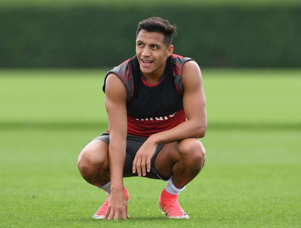  Arsenal star Alexis Sanchez's future has been up in the air since last season