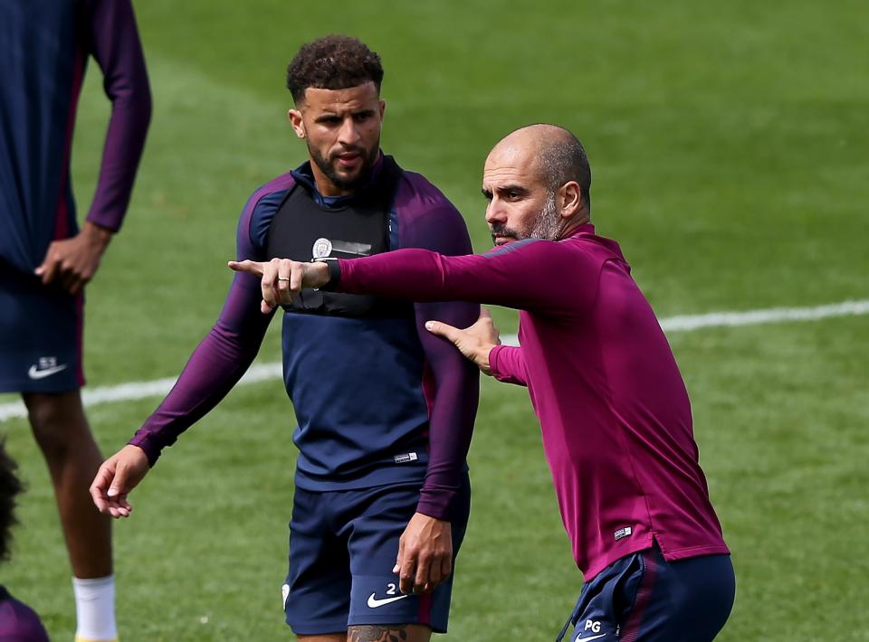  Kyle Walker left for an initial £45m to link up with Pep Guardiola