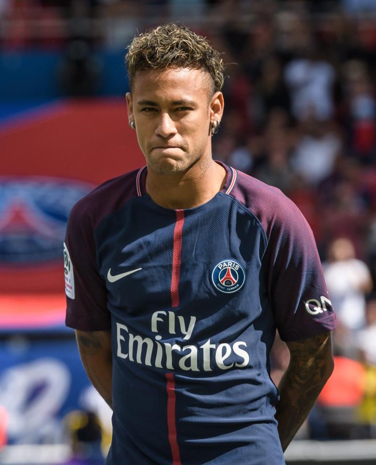  Neymar joined Paris Saint-Germain in a world-record £198million transfer