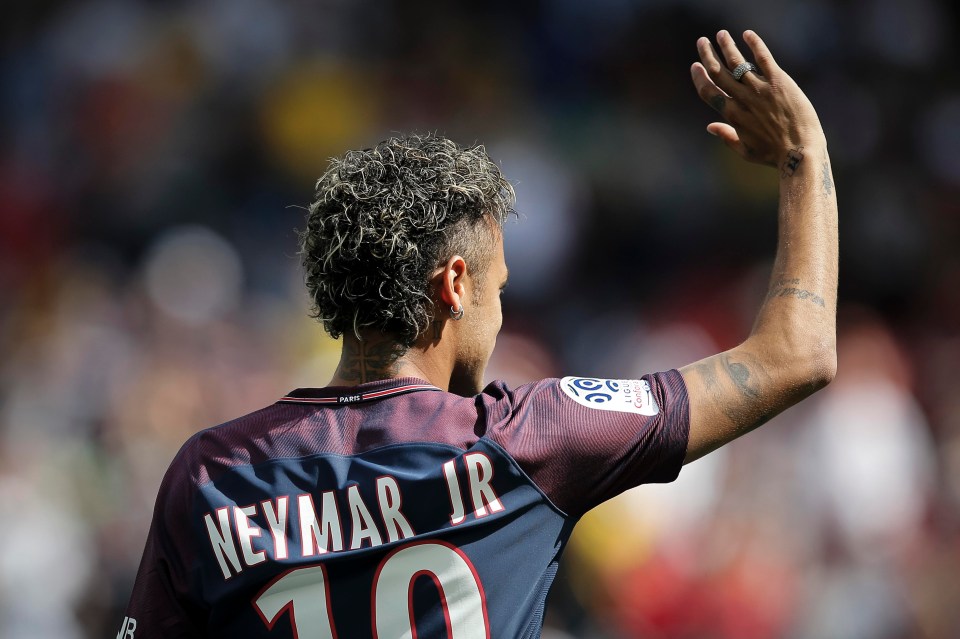 Neymar missed training just before leaving club to sign for Paris Saint-Germain