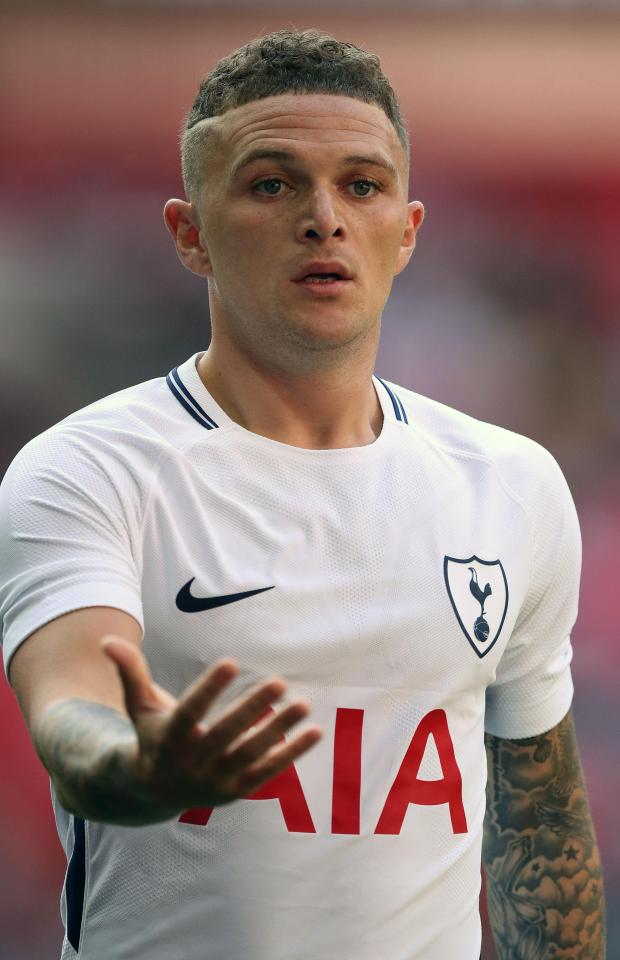  Kieran Trippier makes his first start of the season following injury