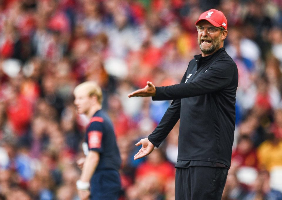  Jurgen Klopp lost his cool with his players during the win over Athletic Bilbao