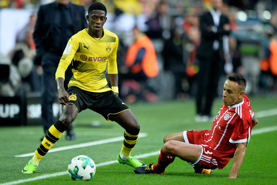  Dembele was one of the star performers in the Bundesliga last season