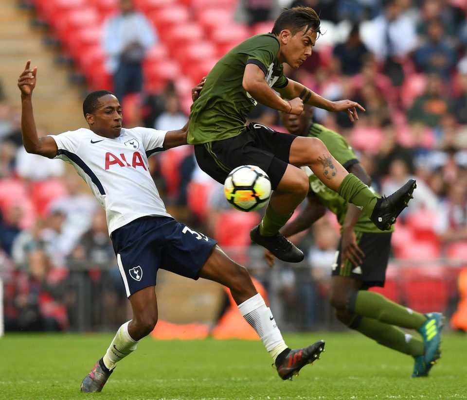  Kyle Walker-Peters has been playing for Juventus in pre-season but is not ready for the Premier League, says Spurs manager Mauricio Pochettino