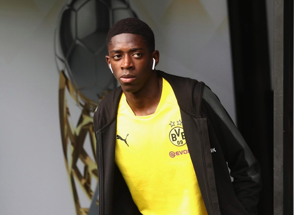  Ousmane Dembele looks to be leaving Borussia Dortmund to join Barcelona