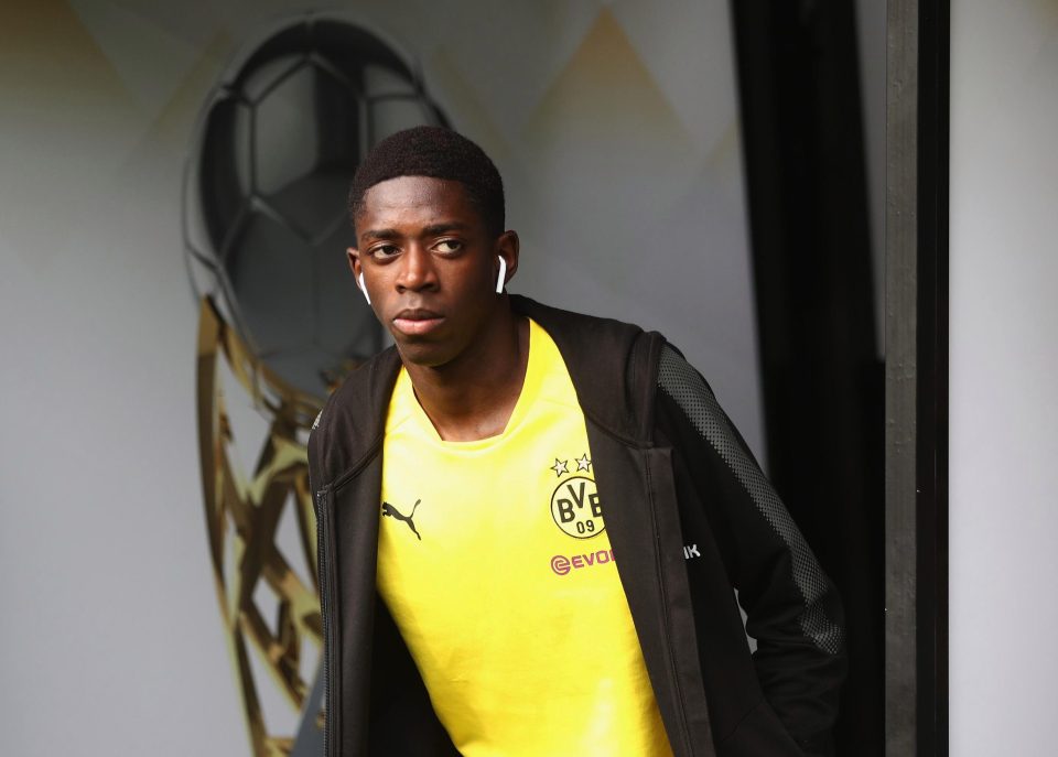  Ousmane Dembele is set to join Barcelona on a five-year deal