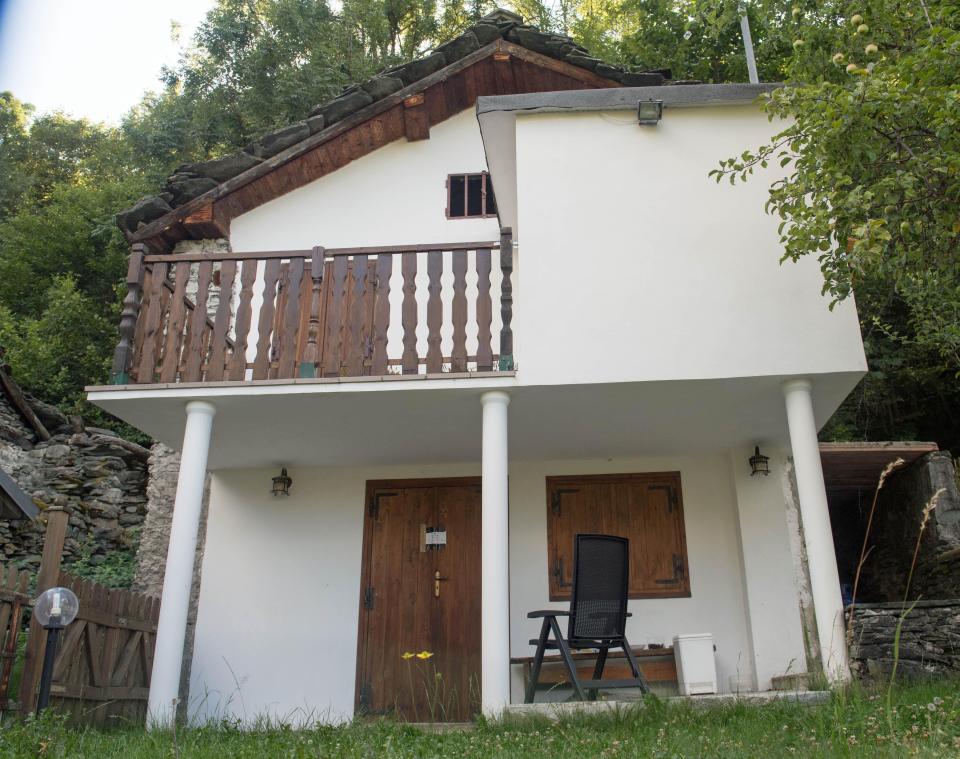  The remote dwelling in the abandoned village of Borgial, Italy, used by suspected kidnapper, Lukasz Herba to allegedly imprison, model, Chloe Ayling