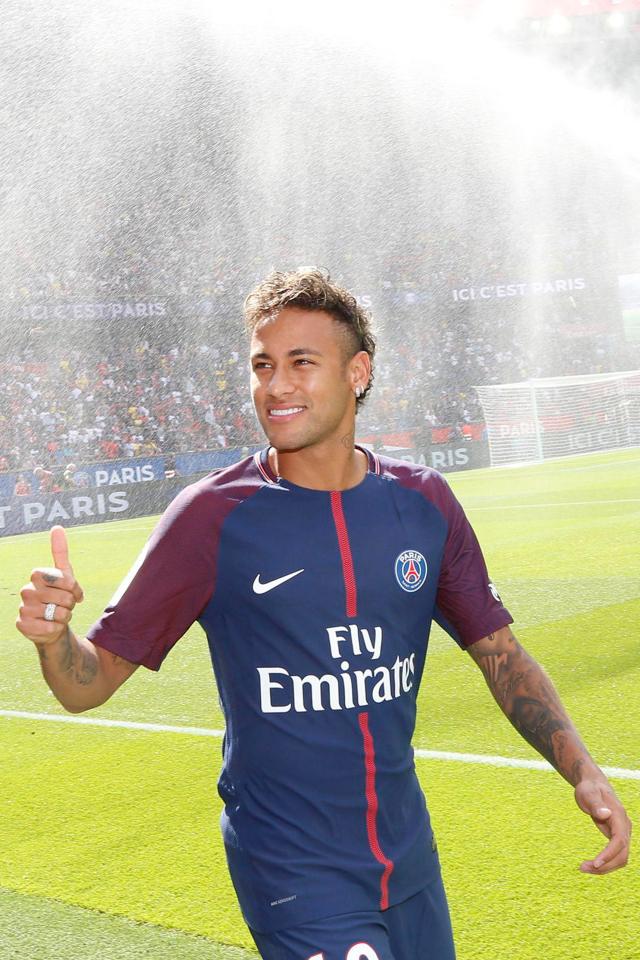  Neymar joined Paris Saint-Germain for a world record £198m last week