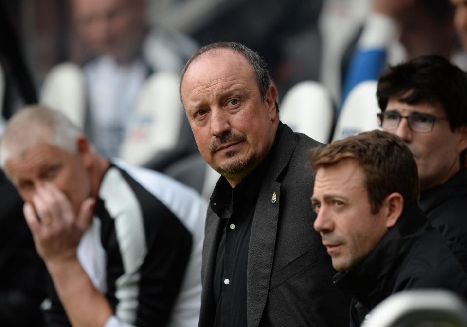  Rafa Benitez has one aim this season, to survive Premier League relegation