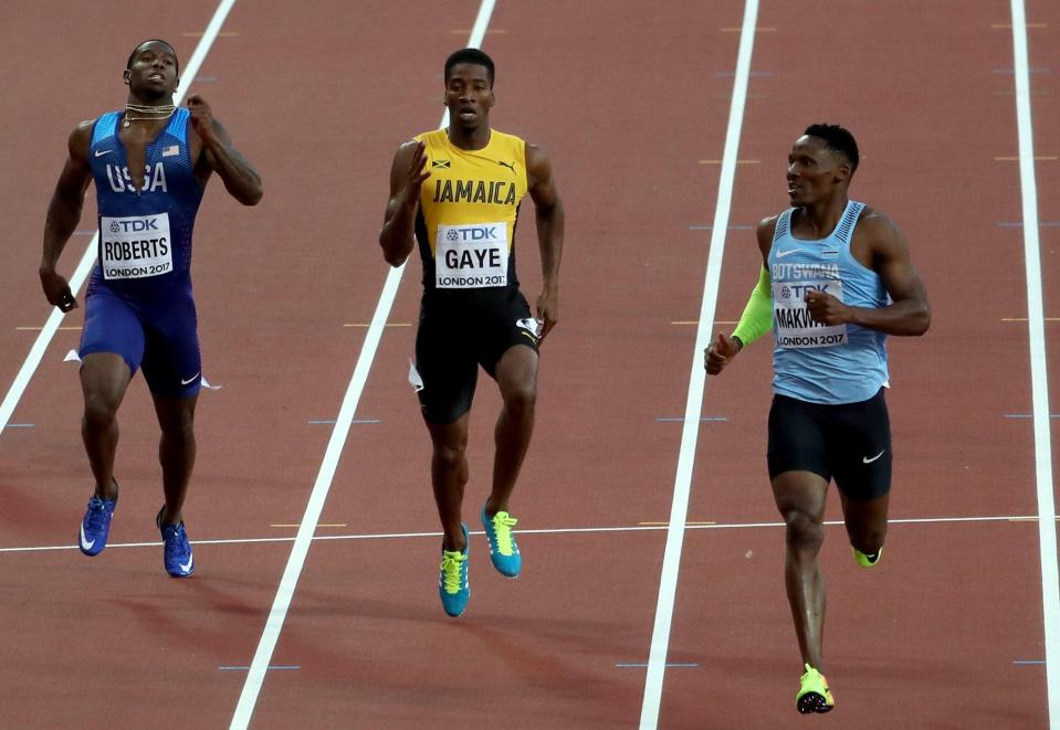  Isaac Makwala coasted to victory in his 400m semi-final and was seen as a genuine gold medal contender