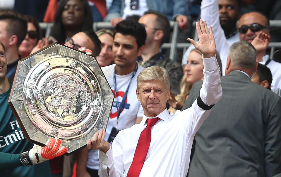  Arsene Wenger, who guided the Gunners to Community Shield joy on Sunday, is looking to raise transfer funds