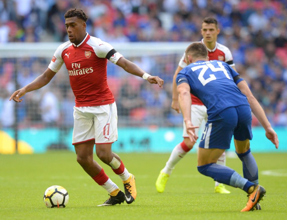  Frontman Alex Iwobi is hoping for a breakthrough season at the Emirates