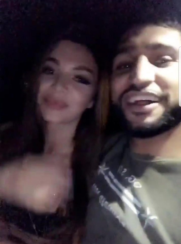  Amir Khan and Gulbahor Becknazar were seen having a blast on their night out