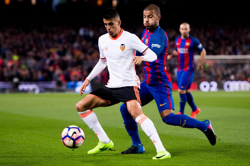  Cancelo has played against the likes of Barcelona and Real Madrid for Valencia