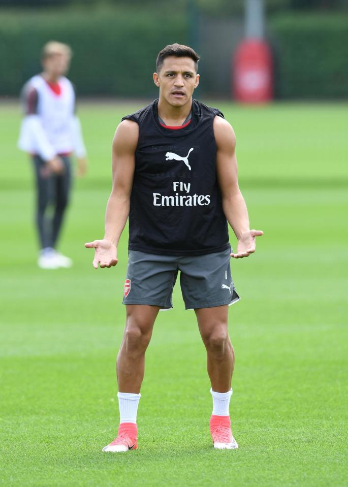  Alexis Sanchez has been ruled out of Arsenal's first two Premier League games