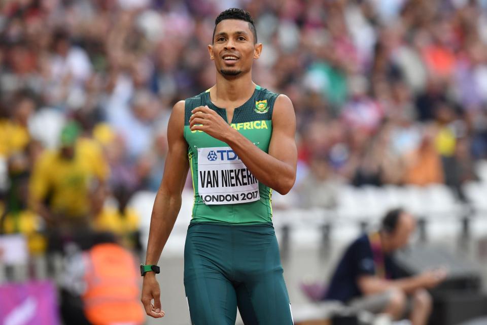  South African Wayde van Niekerk is tipped to be the next superstar of world athletics