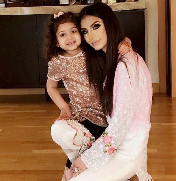  Faryal already has a three-year-old daughter named Lamaisah with Khan