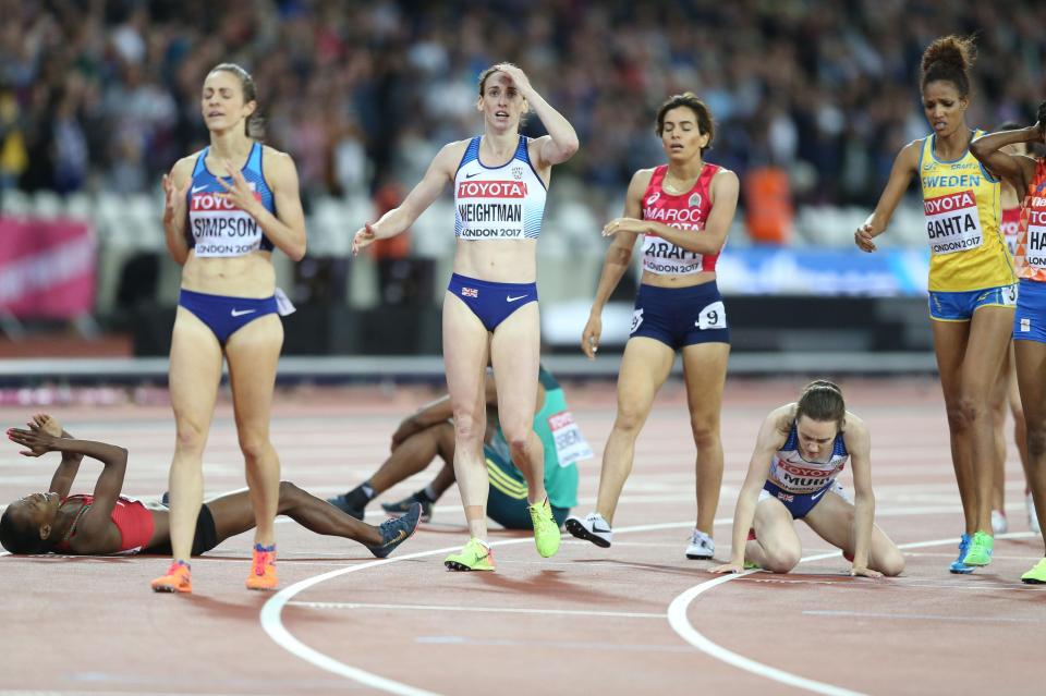  Laura Weightman produced an impressive finish to take sixth