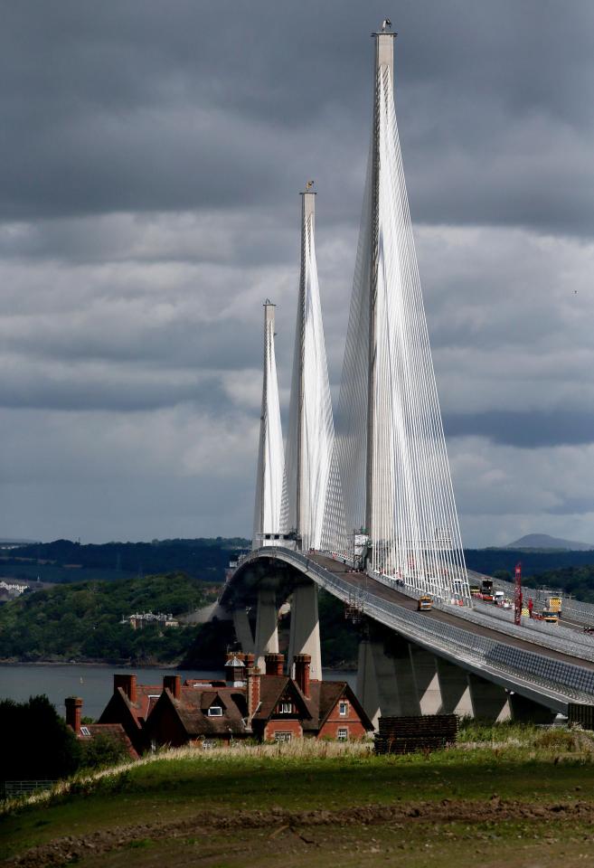  Queen Elizabeth II officially opened Queensferry Crossing on September 4