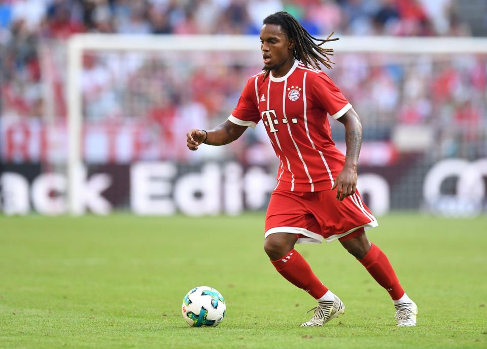  Renato Sanches is  in the Premier League for a season-long loan