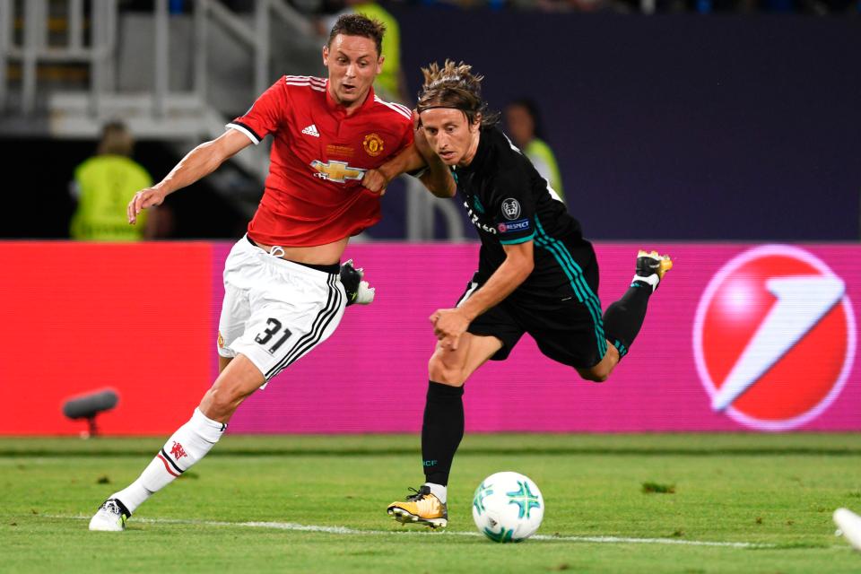  Manchester United bolstered their midfield this summer after they signed Nemanja Matic from the Blues