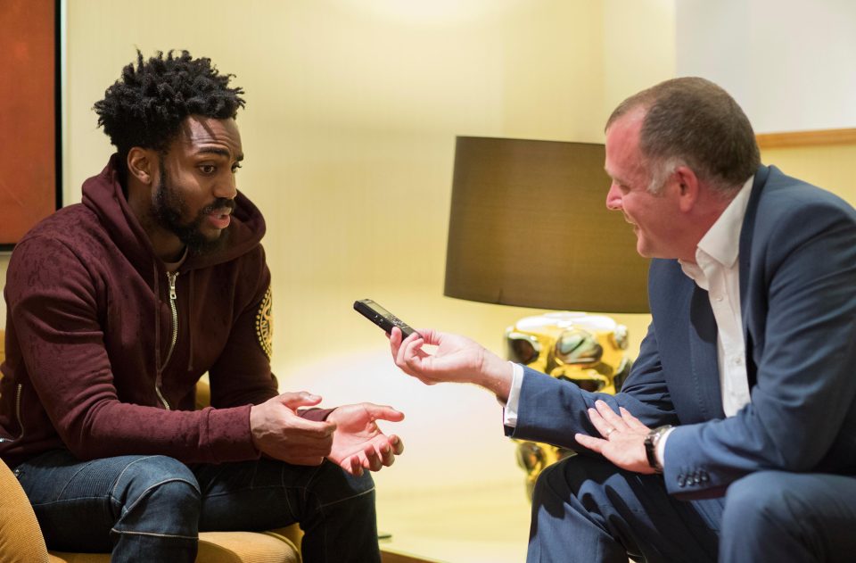  Danny Rose was speaking exclusively to SunSport reporter Dave Kidd