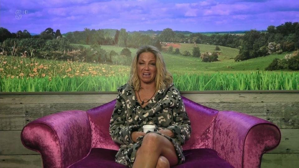  Sarah Harding threatened to quit CBB again