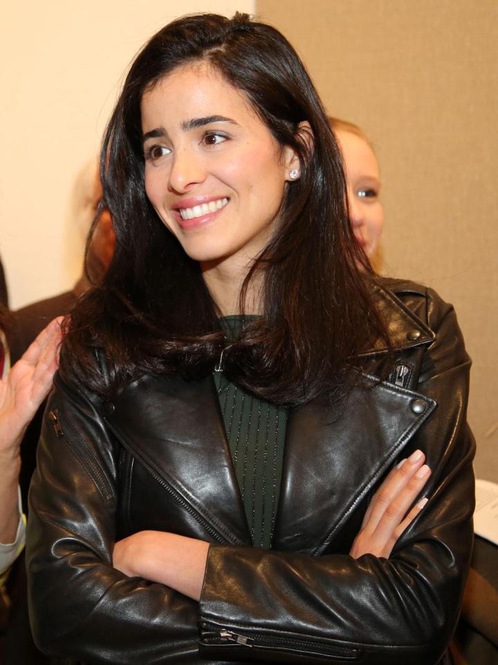  Lina Lazaar, Hassan's ex-wife, who is an art specialist for Sotheby's