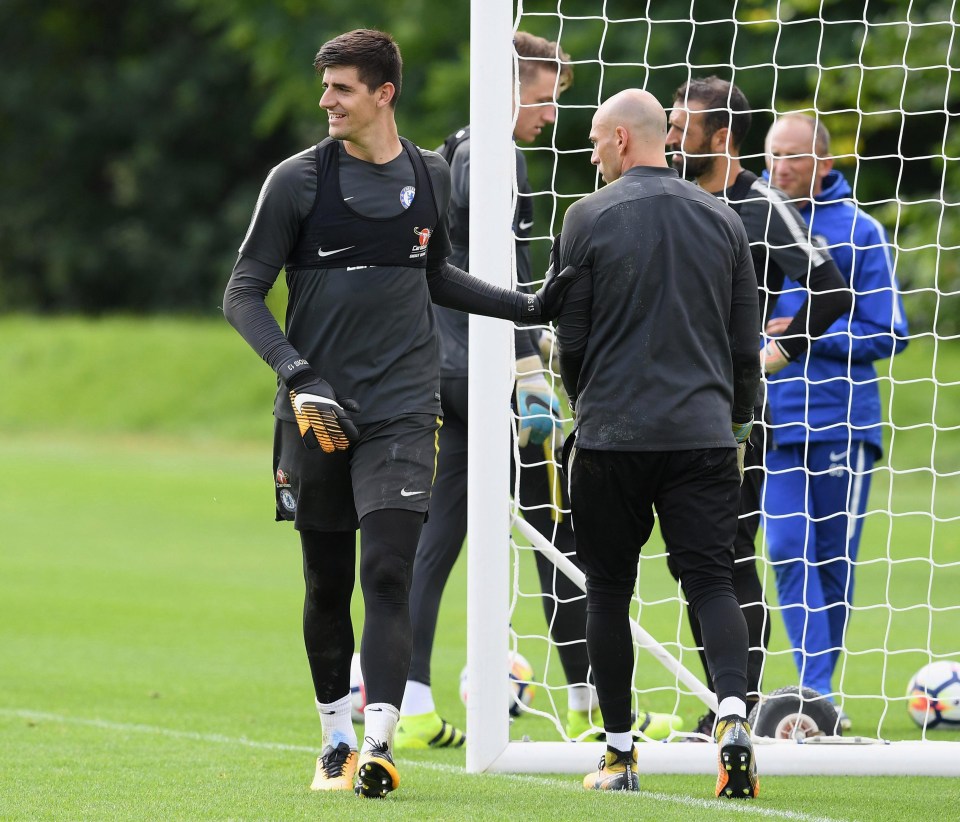 Courtois will be looking to redeem himself following his set-piece shocker against Arsenal