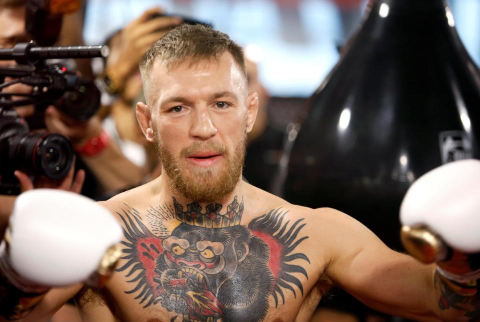  Conor McGregor praised Celtic  on Twitter after fans unveiled banner