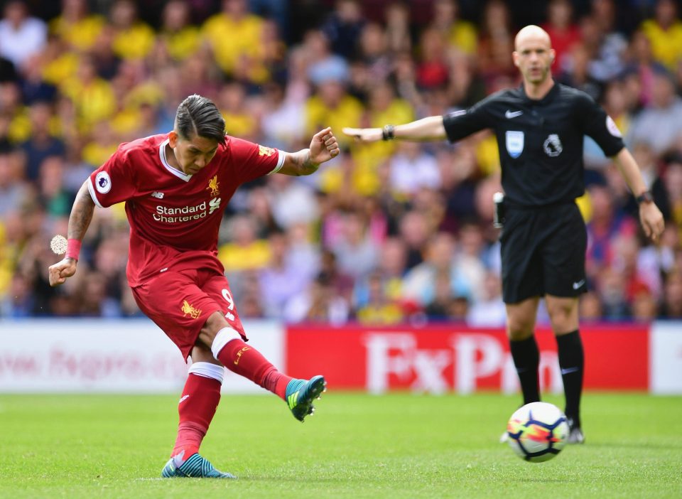  Roberto Firmino bagged the equaliser from the penalty spot