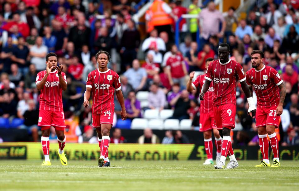  Bristol City were beaten last time out against Birmingham